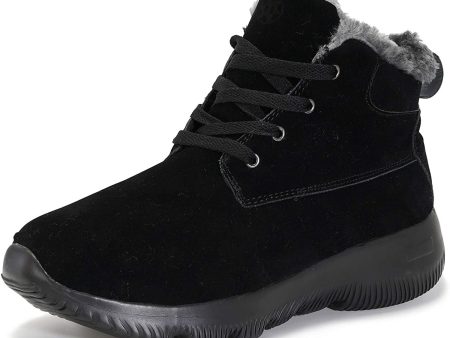 Botas de Nieve Antideslizantes Calientes Talla 38, Negro For Cheap