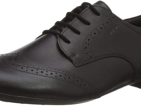 Geox JR Plie  G, School Uniform Shoe, Black, 30 EU Online