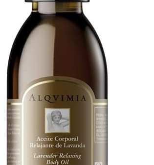 Alqvimia Aceite Corporal Relajante de Lavanda, Protege y Tonifica, 150ml Embalaje Deteriorado For Sale