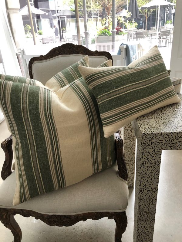 Northeast Harbor Stripe Pillows Online Sale