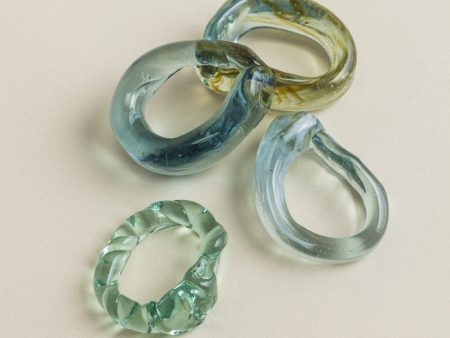 Glass Napkin Ring Online Sale