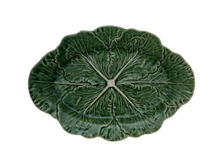 Bordallo Pinheiro Handmade Cabbage Oval Platter Online