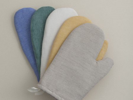 Linen Oven Mitt on Sale