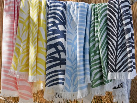 Zebra Palm Beach Towel 40 x 70 Hot on Sale