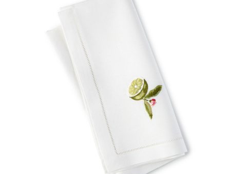 Lime Dinner Luncheon Napkins on Sale