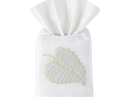 Aspen Leaf Tissue Box Cover Sale