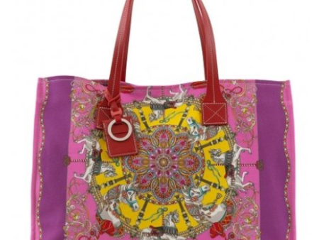 Fabulous Tote Carousel in Pink Rani Arabella Fashion