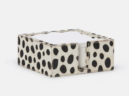 Bandar Dalmatian Print Cocktail Napkin Tray Supply