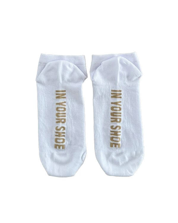 Solid White Short Socks For Sale