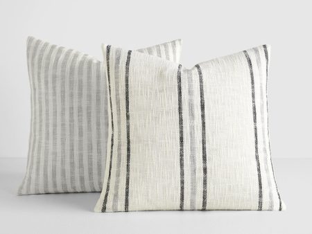 2-Pack Yarn-Dyed Bengal Stripe   Yarn-Dyed Framed Stripe Décor Throw Pillows Online now