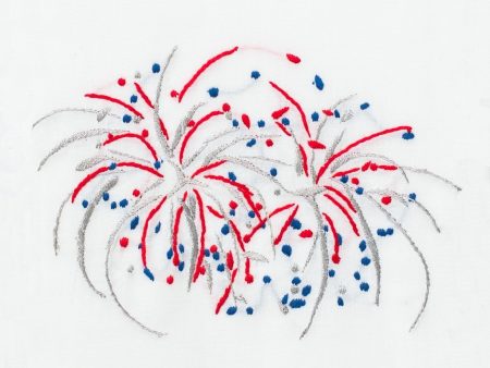 Happy 4th Fireworks | Kitchen Towel Online Sale