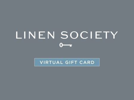 Linen Society Virtual Gift Card Online