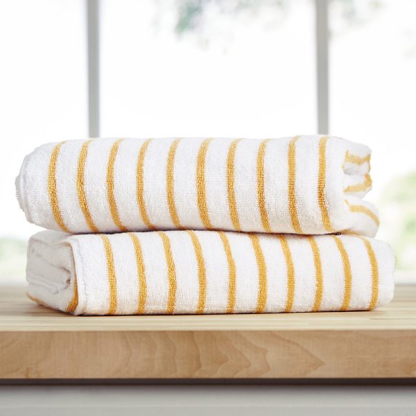 100% Cotton Cabana Towel Set (2-Pack) Sale