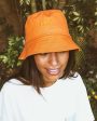 Orange IYS Bucket Hat For Cheap