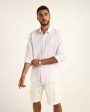 White Linen Shirt For Discount