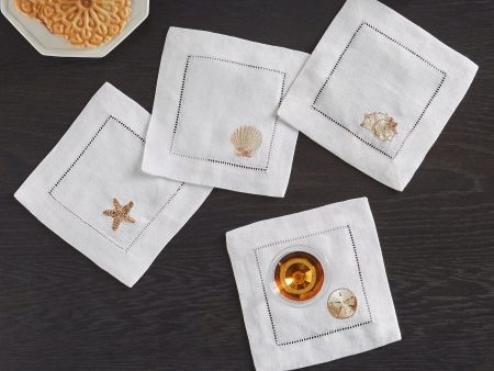 Beachcomber | Cocktail Napkins, Set of 4 Hot on Sale