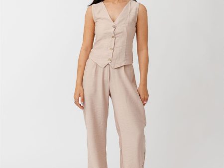 Beige Linen Pants Cheap