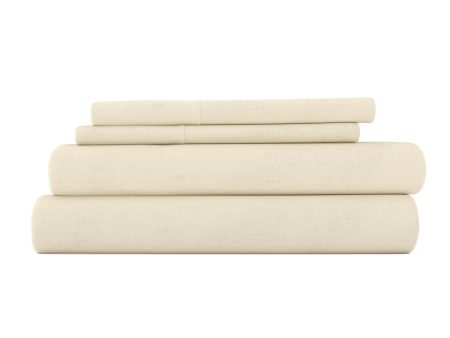 4-Piece Flannel Sheet Set (Sale) on Sale