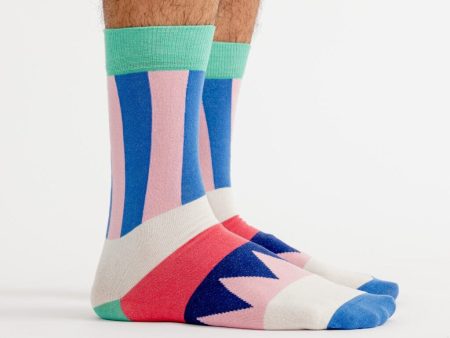 Pinky Cream Neck Socks Discount