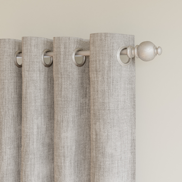 100% Total Blackout Linen Blend Grommet Curtains (Sale) Online Hot Sale