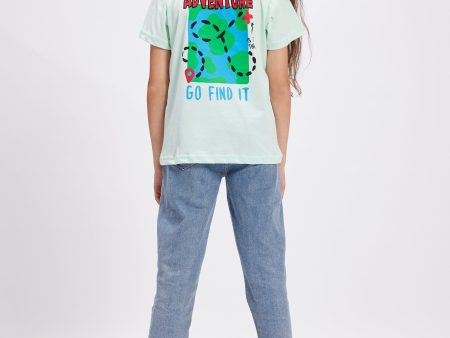 Adventure Printed Kids Tee For Discount