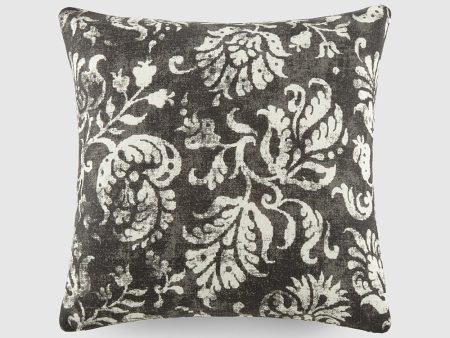 Distressed Floral Décor Throw Pillow Online