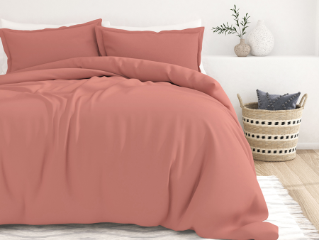 3-Piece Essential Duvet Cover Set Hot on Sale