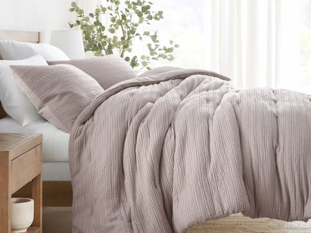 Textured Down-Alternative Comforter Set - 12 Days of Deals Online Hot Sale