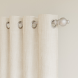 100% Total Blackout Linen Blend Grommet Curtains (Sale) Online Hot Sale