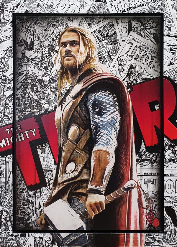 Comic On Thor Deluxe by Rob Bishop Online Hot Sale