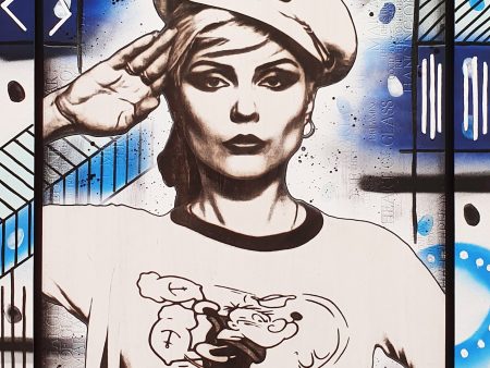 Debbie Harry POP Blue by Rob Bishop For Discount