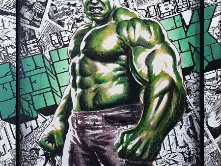 Comic On Hulk Deluxe by Rob Bishop Online Sale